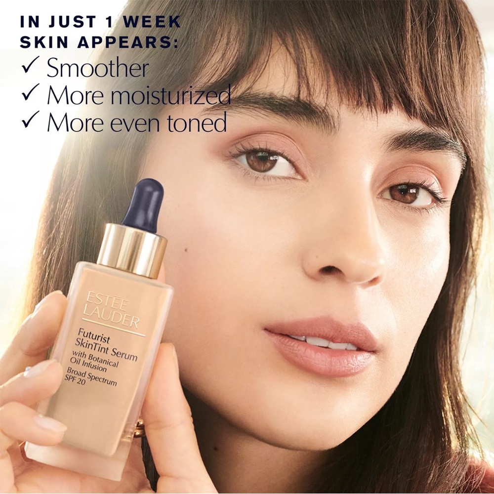 Estée Lauder 2C0 Cool Vanilla Futurist SkinTint Serum w Botanical Oil Infusion - Picture 6 of 9